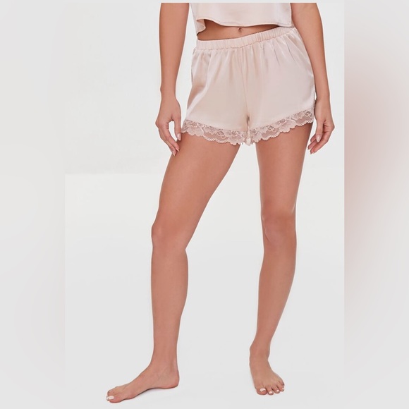 Satin Lounge Cami and Shorts Set - Picture 6 of 7